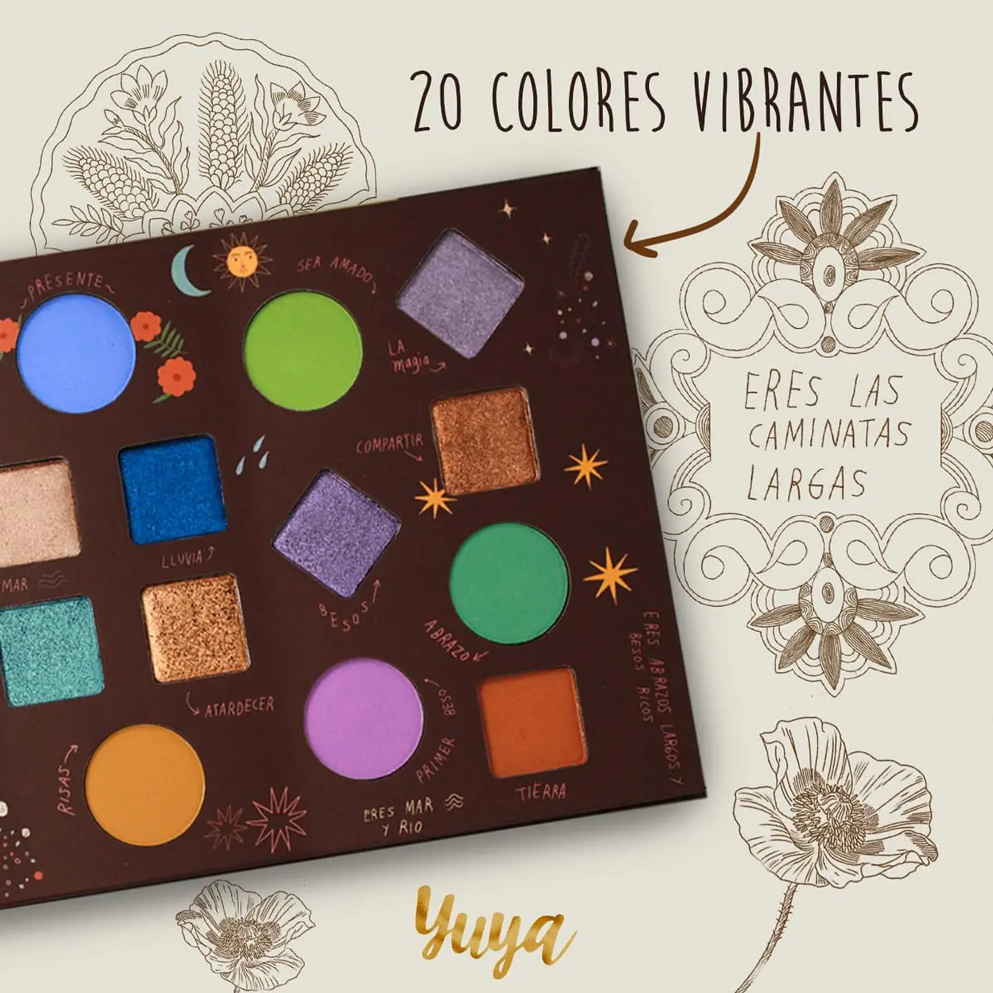 Paleta de Sombras para Ojos 