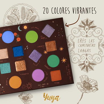 Paleta de Sombras para Ojos 