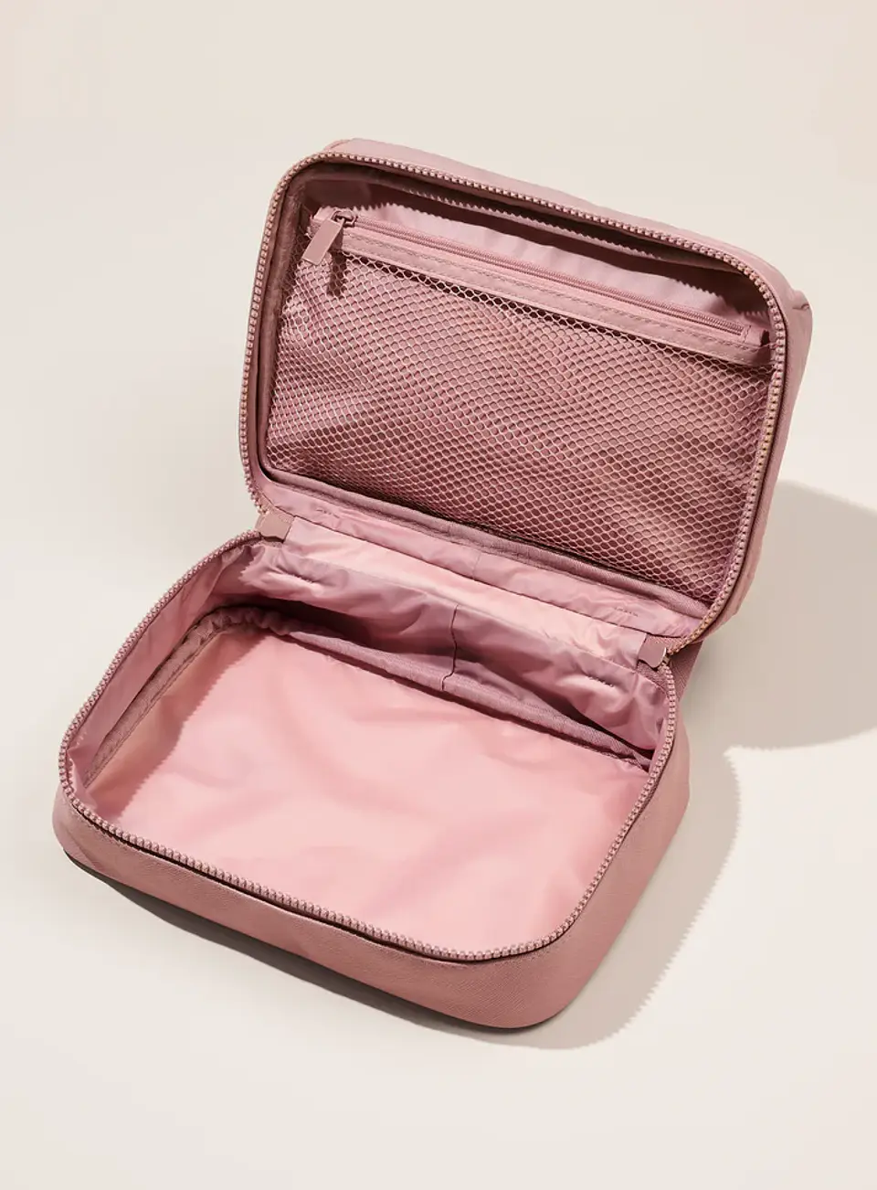 Puffy Toiletry Bag Mauve 2