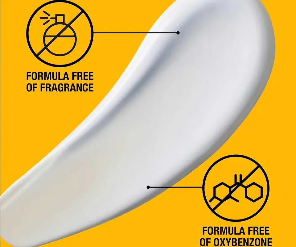 Ultra Sheer ® Dry-Touch sin oxibenzona, amplio espectro FPS 70 2