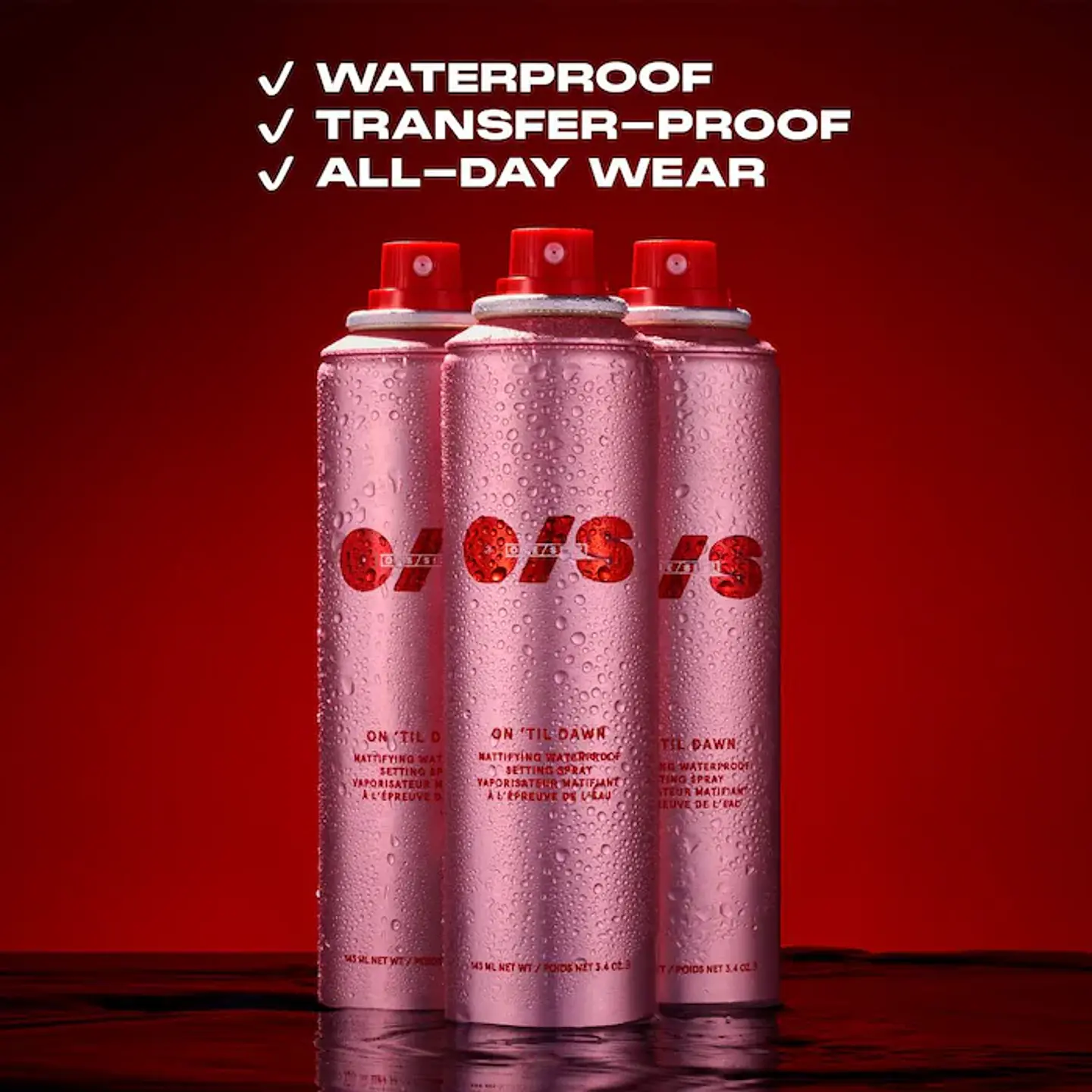 Mini On 'Til Dawn Mattifying Waterproof Setting Spray 46ml 3