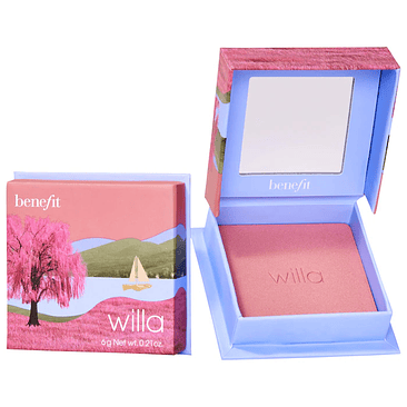 Mini Silky-Soft Powder Blush- Willa  1