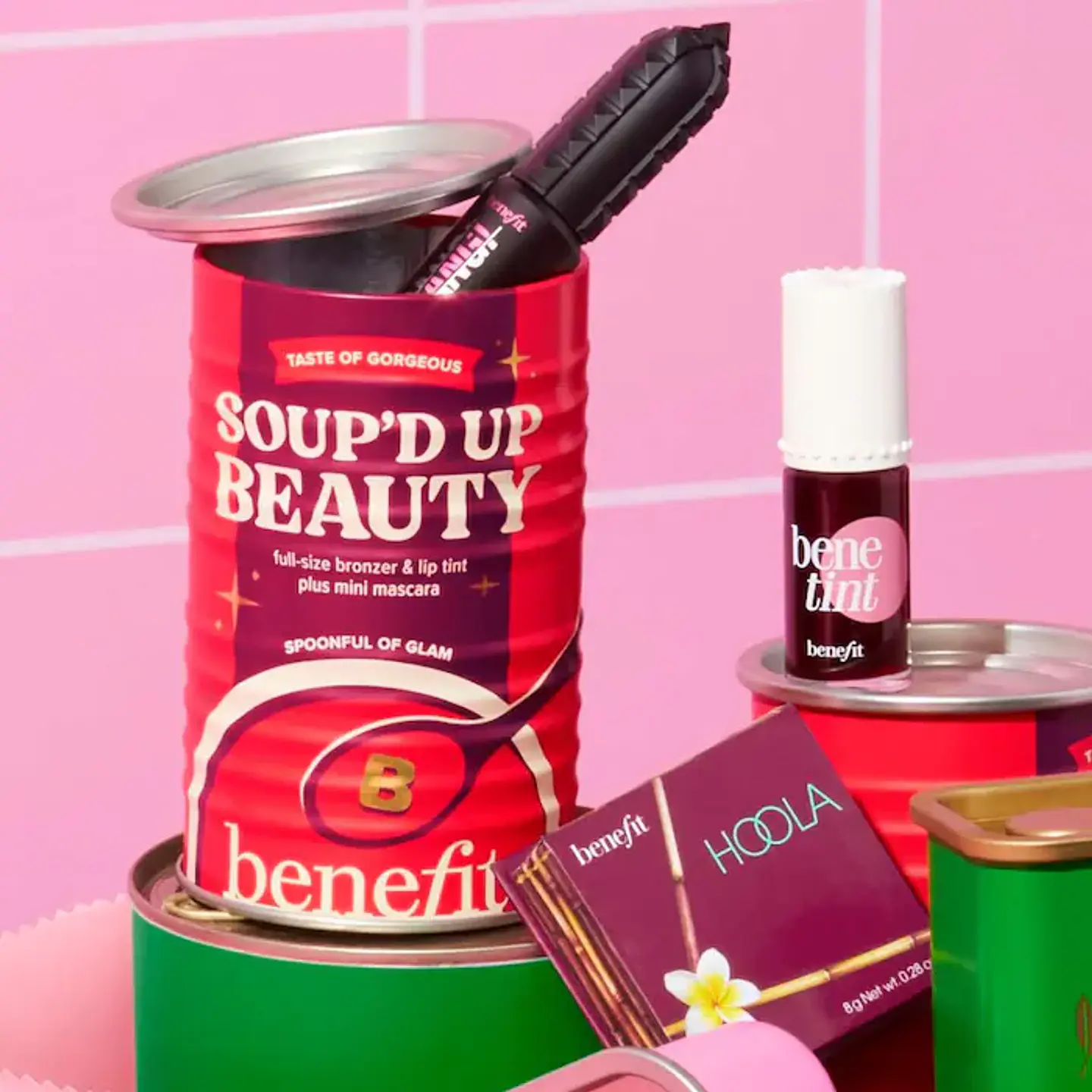 Soup'd Up Beauty - Benetint, Hoola Bronzer and Mini BADgal BANG! Set 5