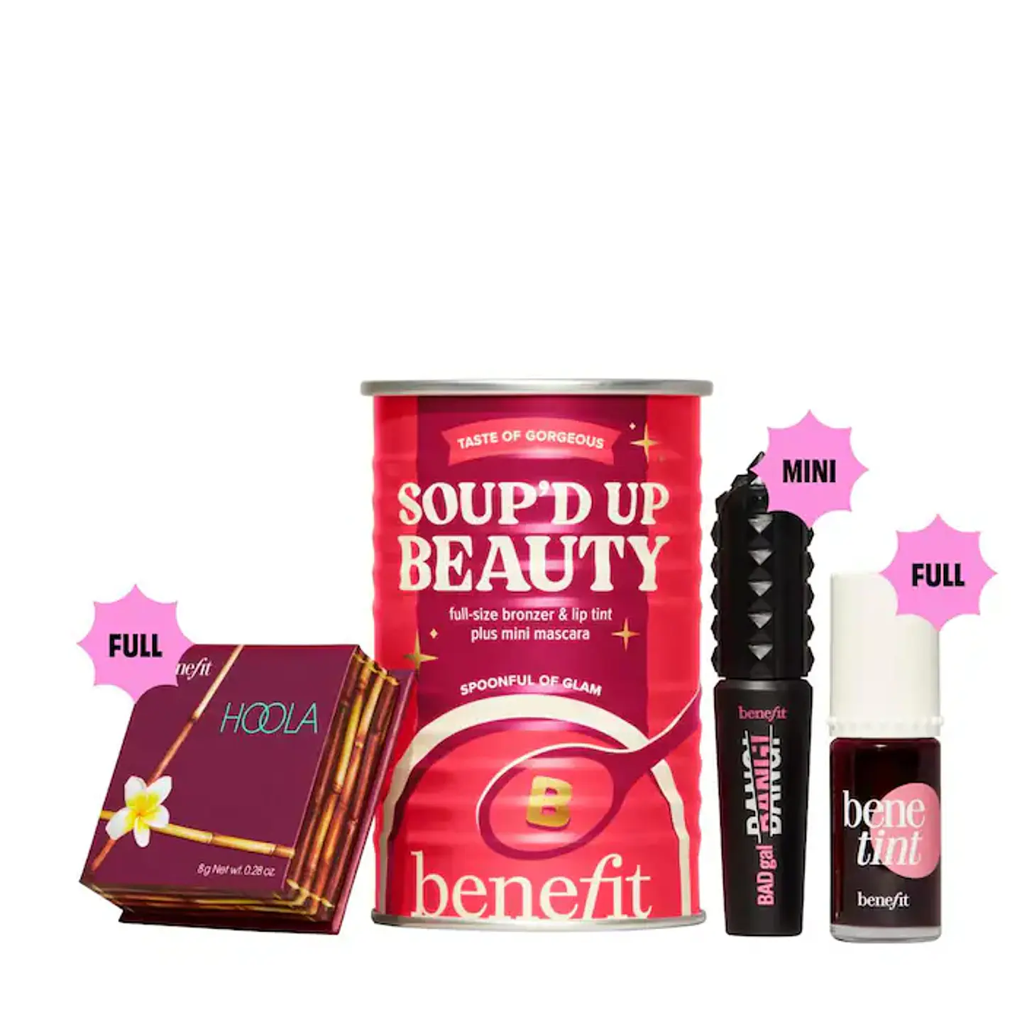 Soup'd Up Beauty - Benetint, Hoola Bronzer and Mini BADgal BANG! Set 2