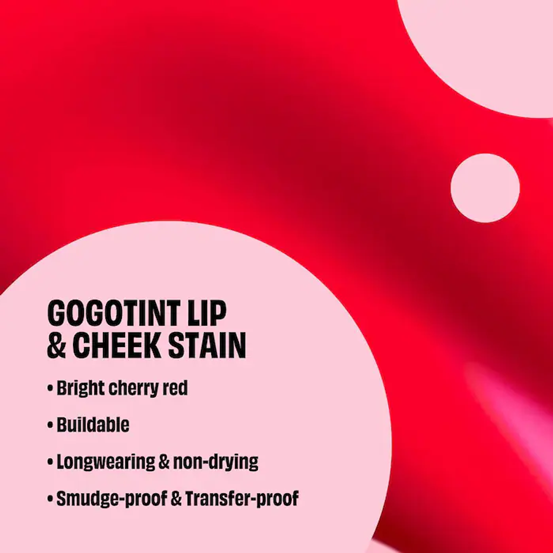 Benetint Liquid Lip + Cheek Blush Stain - gogo tint 3