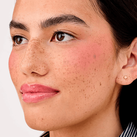 Mini Silky-Soft Powder Blush - shellie  4