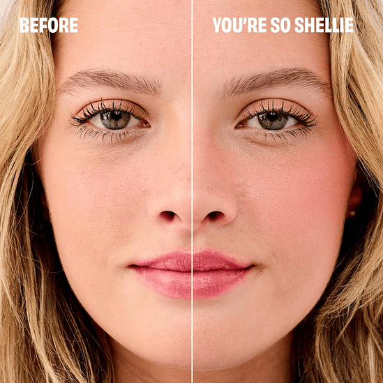 Mini Silky-Soft Powder Blush - shellie  5