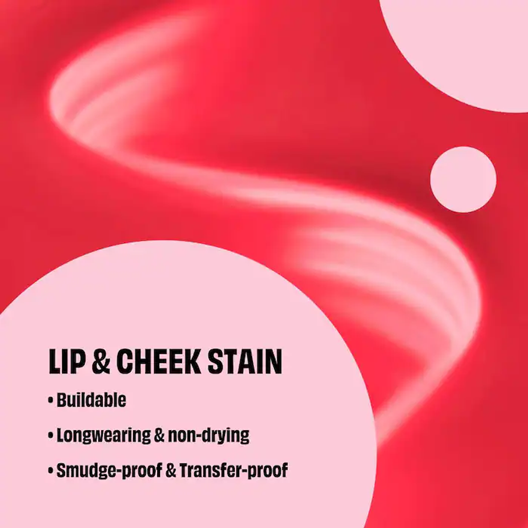 Benetint Liquid Lip + Cheek Blush Stain - Flora tint 2