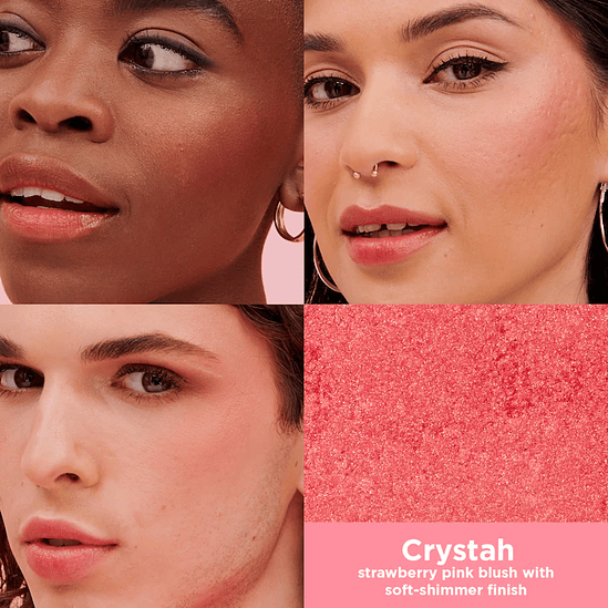 Mini Silky-Soft Powder Blush - Cristah  4