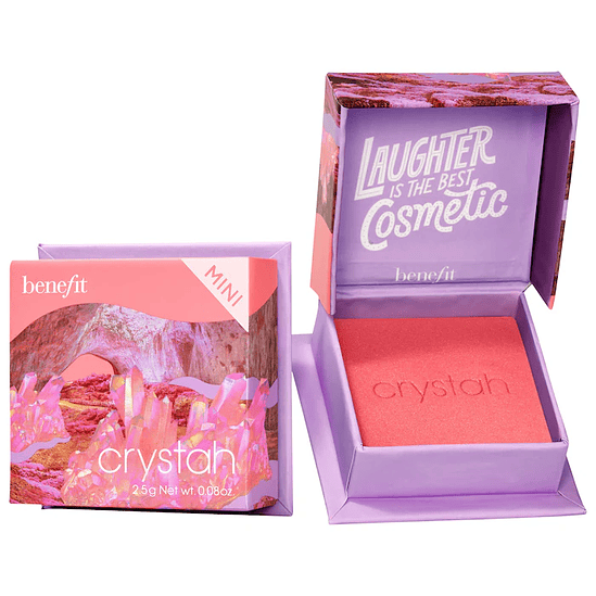 Mini Silky-Soft Powder Blush - Cristah  1