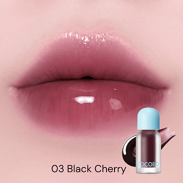 Juicy Berry Plumping Lip Oil - 03 Black Cherry  2