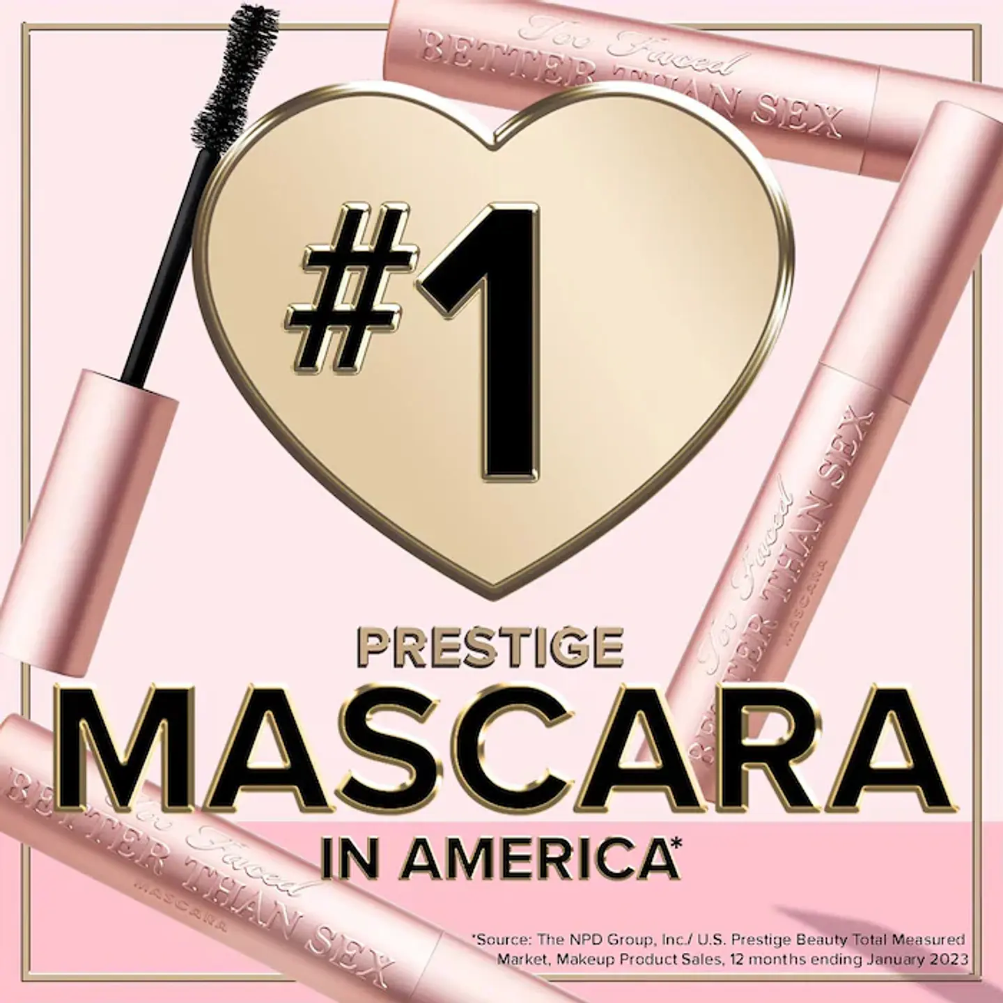 Too Faced - MINI Better Than Sex Volumizing & Lengthening Mascara  3