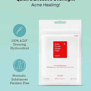 Cosrx - Acne Pimple Master Patch - Original Care- PARCHE 5