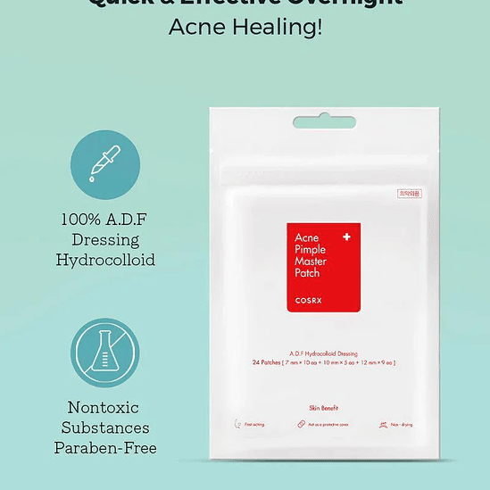 Cosrx - Acne Pimple Master Patch - Original Care- PARCHE 5