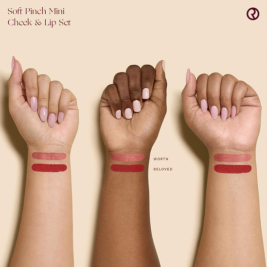 Mini Soft Pinch Liquid Blush and Lip Oil Set  5