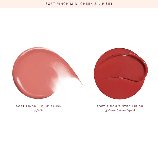 Mini Soft Pinch Liquid Blush and Lip Oil Set  2