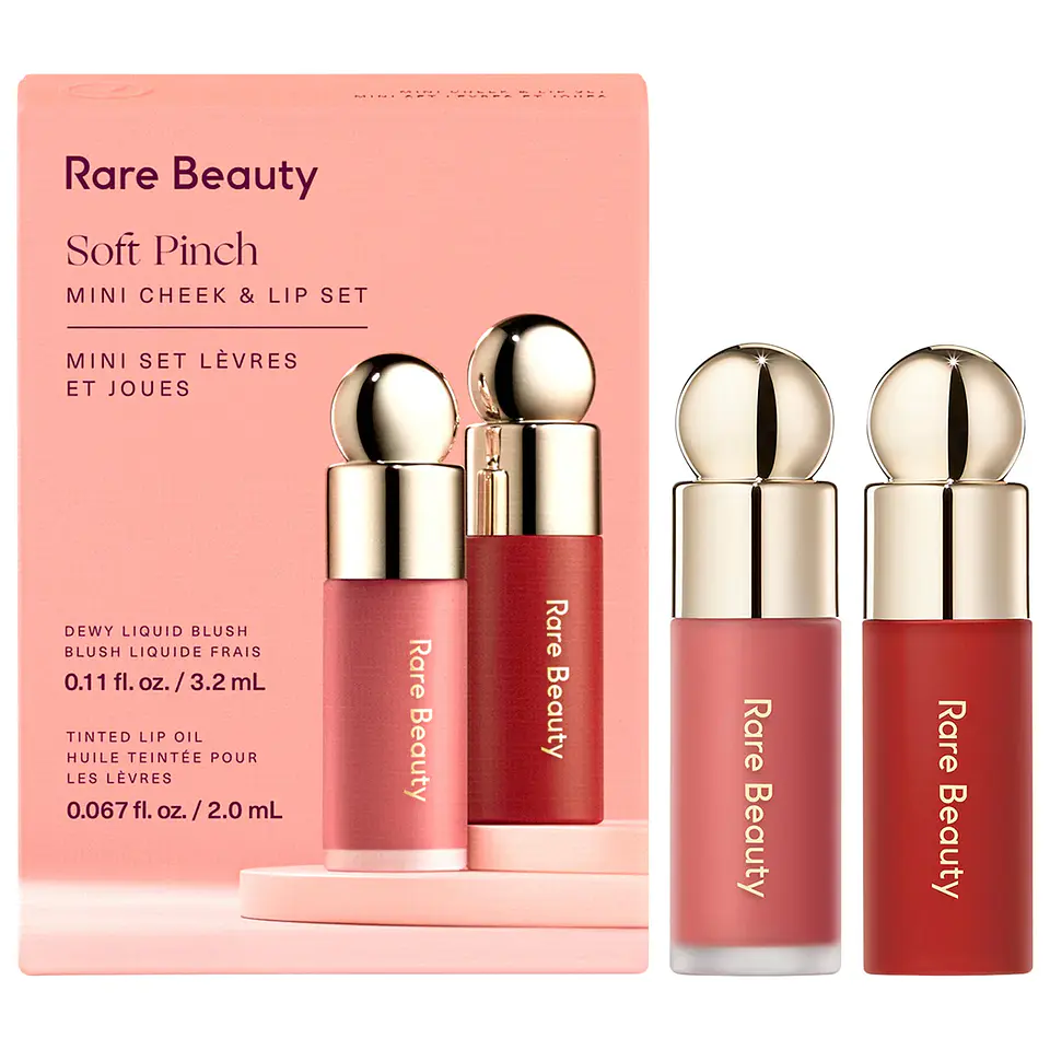 Mini Soft Pinch Liquid Blush and Lip Oil Set  1