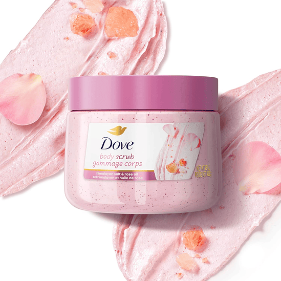 Dove Exfoliante corporal Himalayan & Rose  2