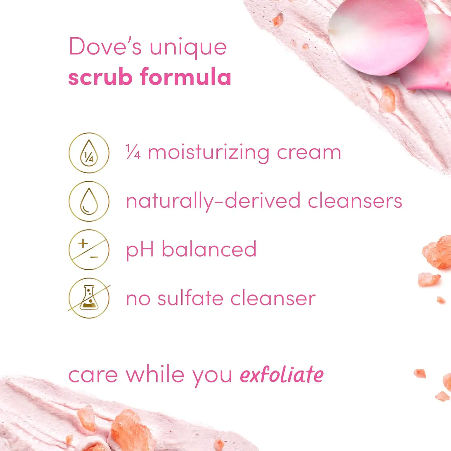 Dove Exfoliante corporal Himalayan & Rose  5