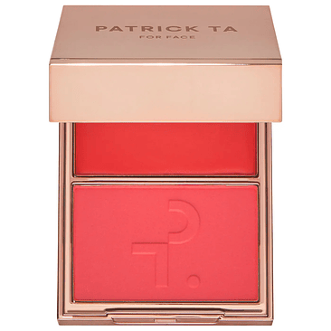 Major Headlines Double-Take Crème & Powder Blush Duo- She's Vibrant  1