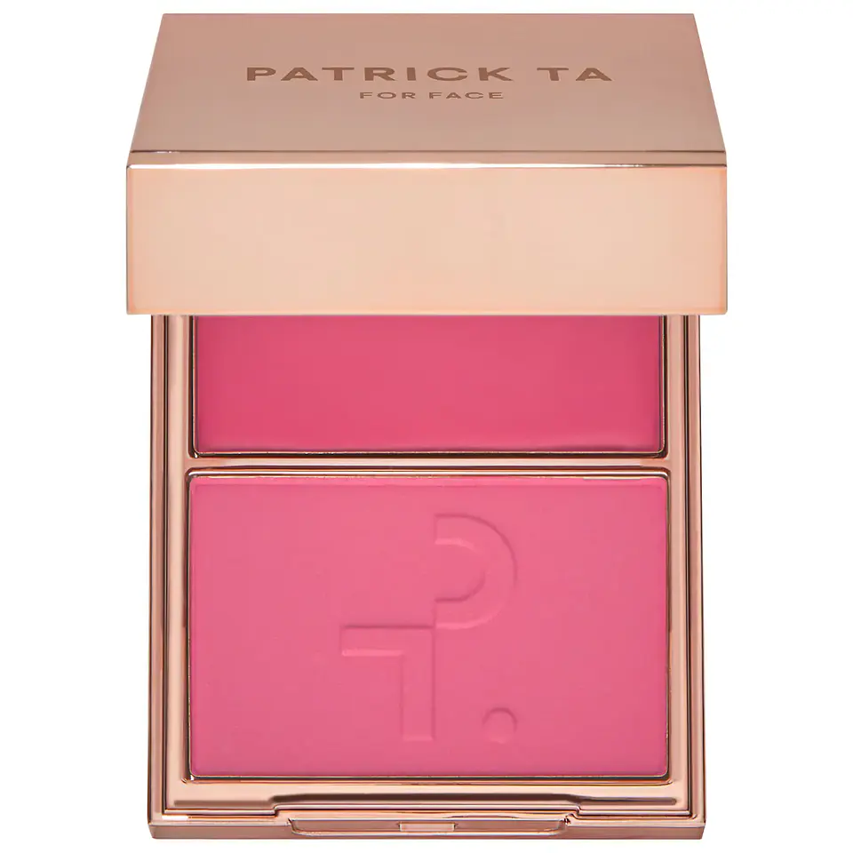 Major Headlines Double-Take Crème & Powder Blush Duo- She's a Doll  1