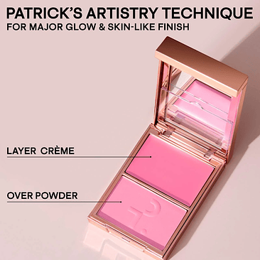 Major Headlines Double-Take Crème & Powder Blush Duo- Just Enough 4