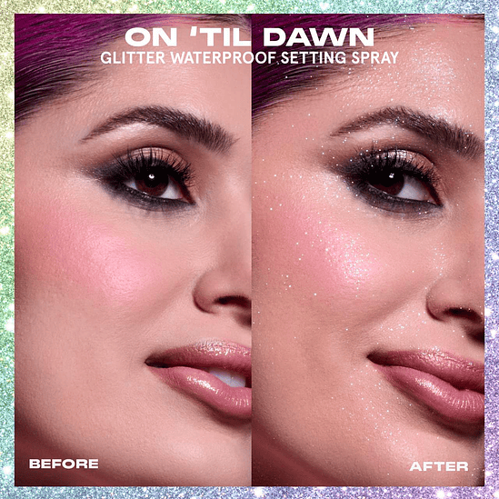 On 'Til Dawn Glitter Waterproof Setting Spray 6