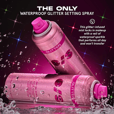 On 'Til Dawn Glitter Waterproof Setting Spray 7