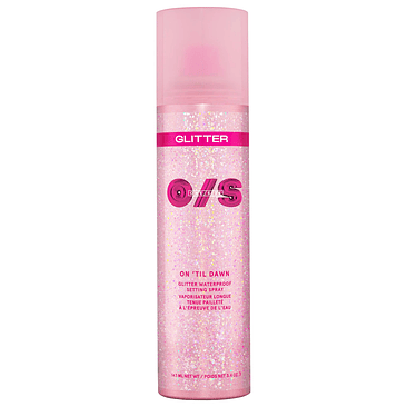 On 'Til Dawn Glitter Waterproof Setting Spray 1