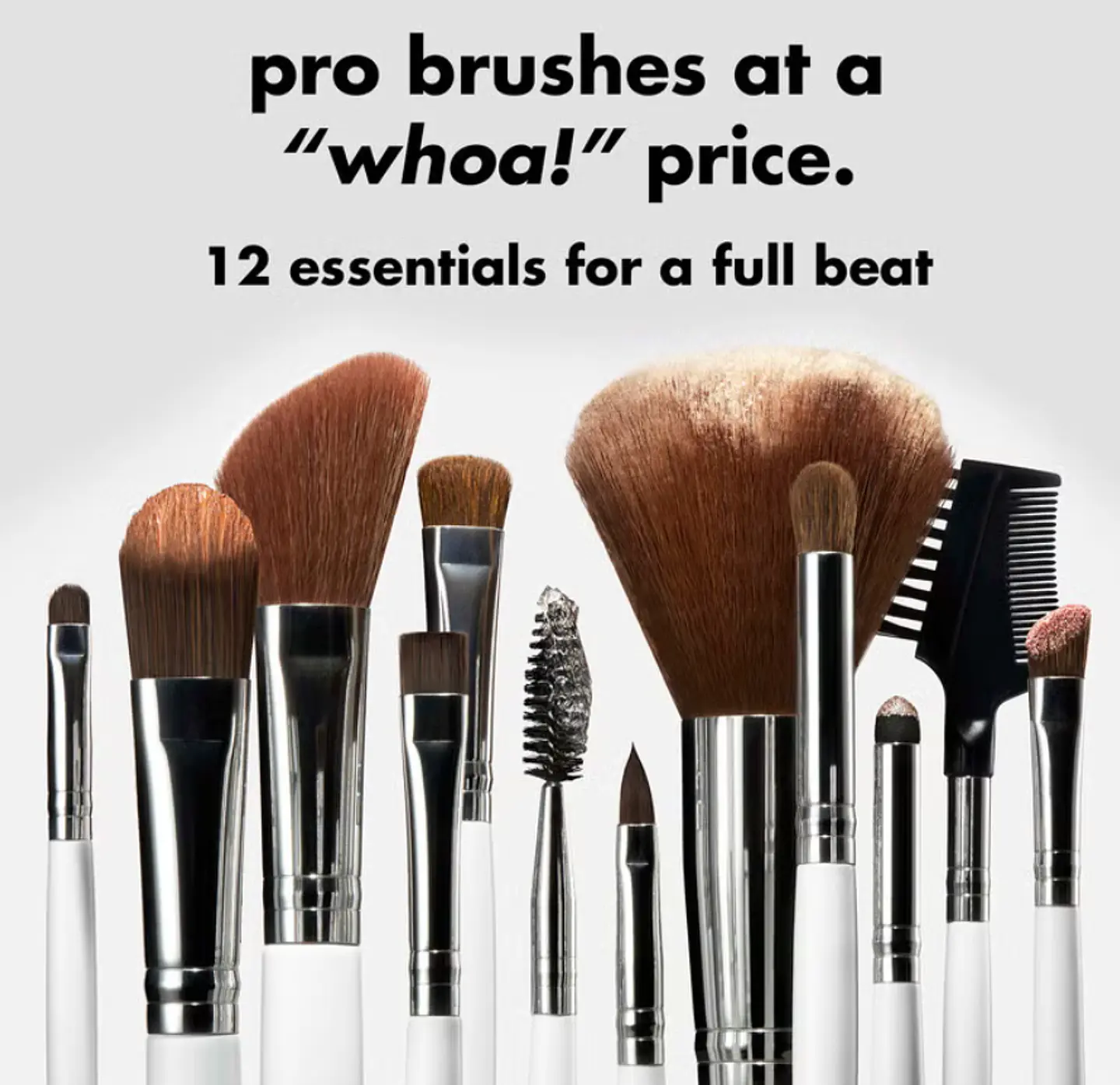E.L.F Set profesional de 12 brochas de maquillaje 2
