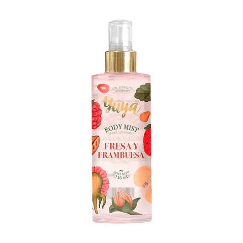 Body Mist 236 mL Fresa y Frambuesa