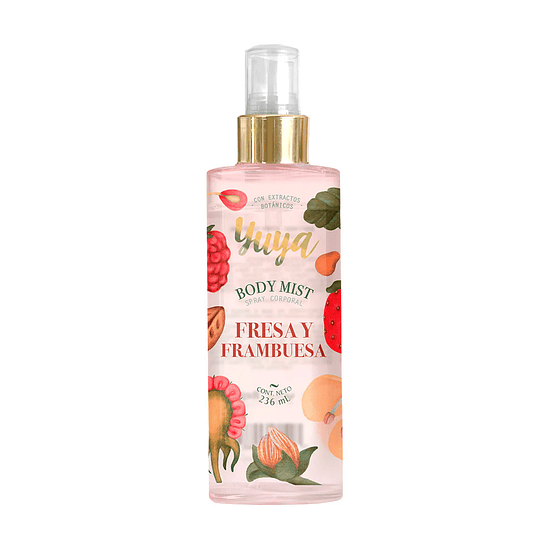 Body Mist 236 mL Fresa y Frambuesa 1