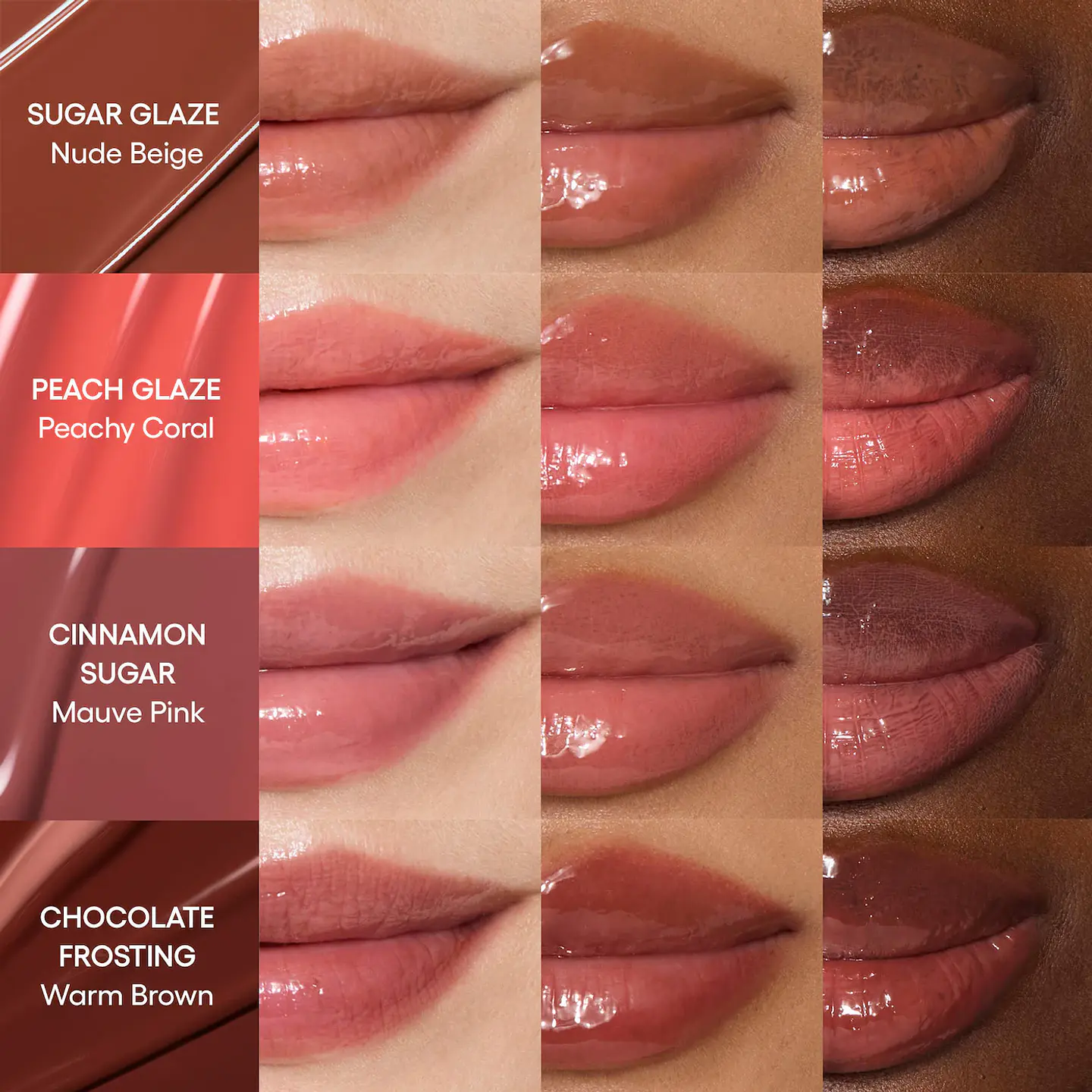 It's Giving Nude Lip Makeup Value Set 8