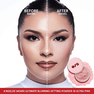 MINI Ultimate Blurring Setting Powder - Ultra Pink 4