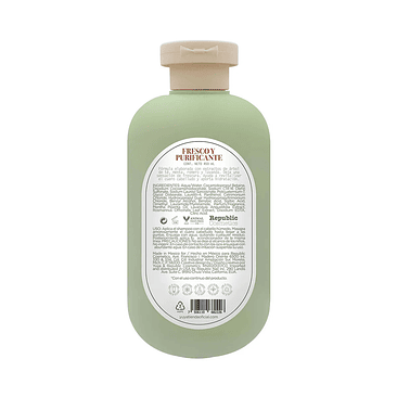 Shampoo “Fresco y Purificante