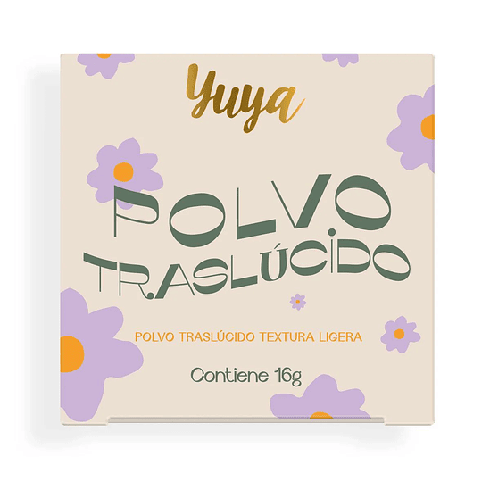 Yuya - Polvo traslúcido textura sedosa con ingredientes naturales 1