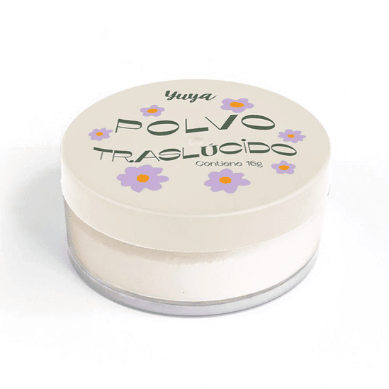 Yuya - Polvo traslúcido textura sedosa con ingredientes naturales 2