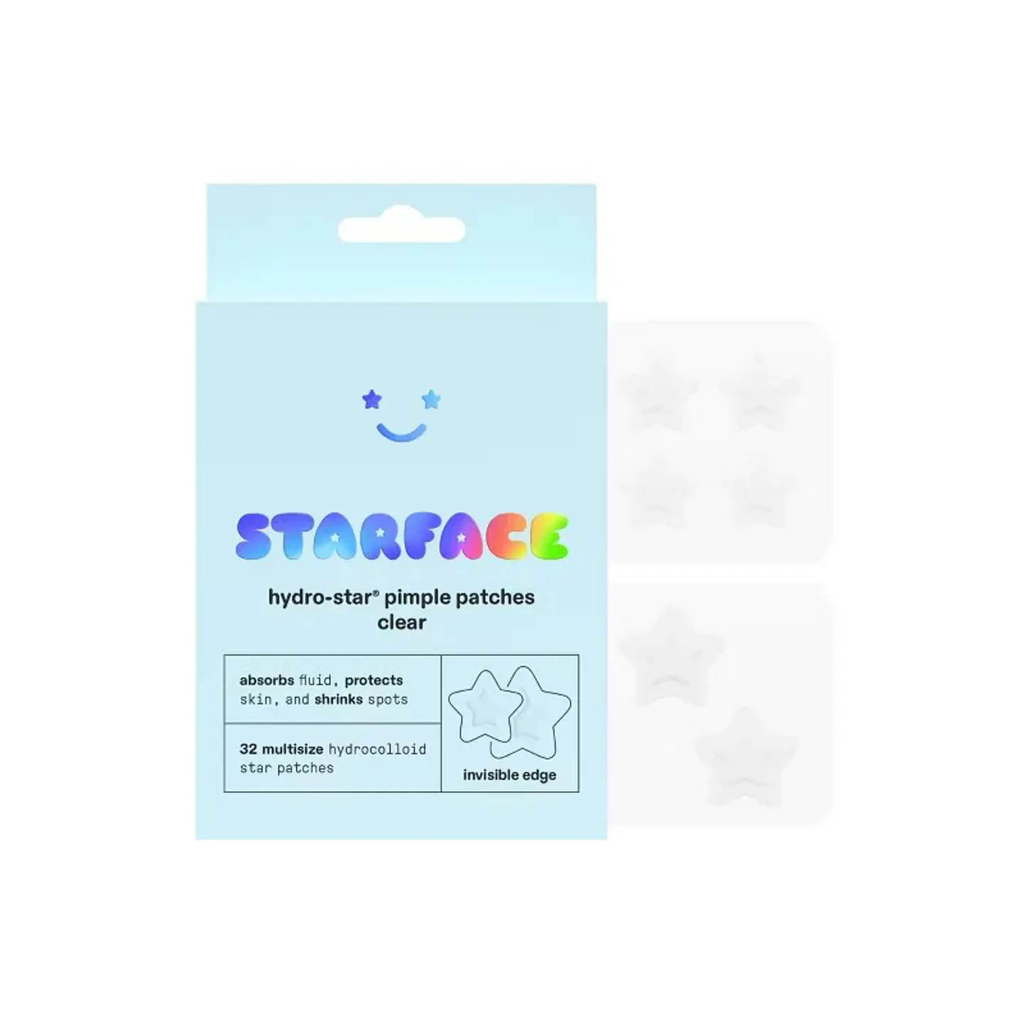 Starface - Hydro-Stars Clear Facial Pimple Patch Refill 32 piezas 1