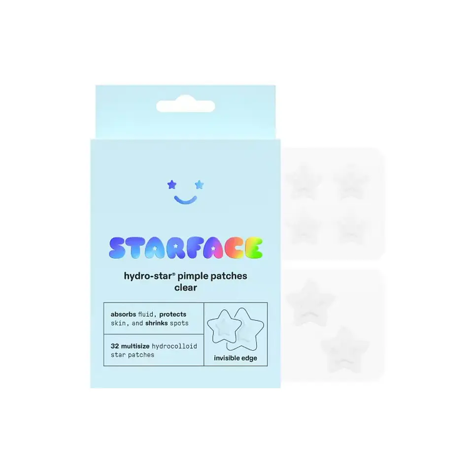 Starface - Hydro-Stars Clear Facial Pimple Patch Refill 32 piezas 1