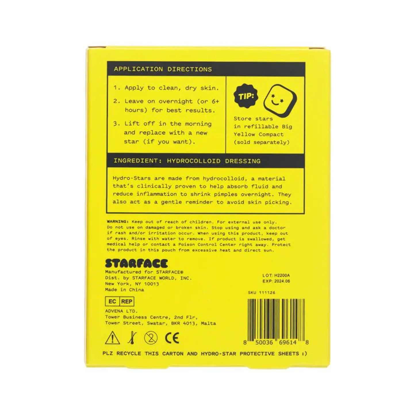 Starface - Mini Hydro Star Pimple Patches Pack 32 pc 3