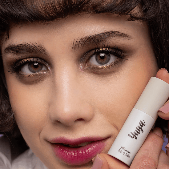 Set edición especial versión mini: Máscara para pestañas 10 aceites naturales negra + gel para cejas 4