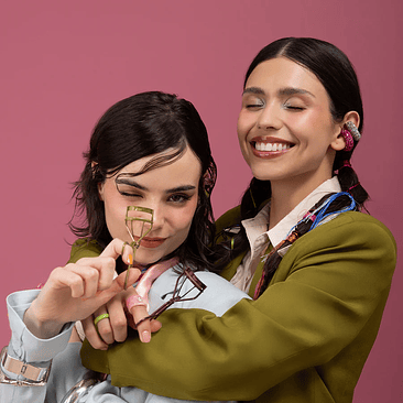 Enchinador de pestañas borgoña - YUYA 6