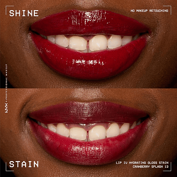 NYX Professional Makeup Lip IV Hydrating Gloss Stain, Cranberry Splash 4