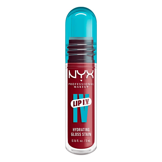 NYX Professional Makeup Lip IV Hydrating Gloss Stain, Berry Thirsty 2