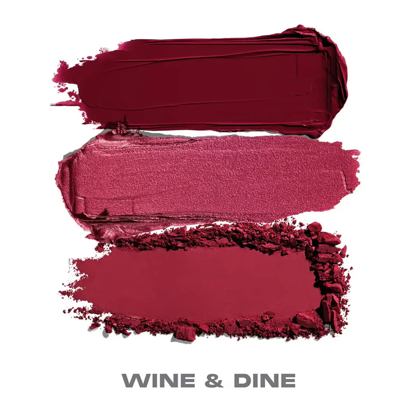 Morphe - Cheek Thrills Multi-Finish Face Trio - WINE & DINE 2