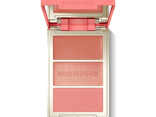 Morphe - Cheek Thrills Multi-Finish Face Trio- BEACH BONFIRE
