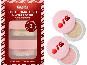 ONE/SIZE Ultimate Blurring Setting Powder Blurred & Bright Travel Duo