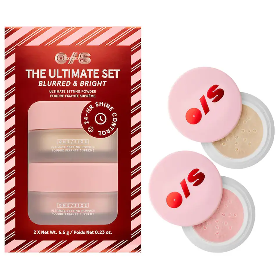 ONE/SIZE Ultimate Blurring Setting Powder Blurred & Bright Travel Duo 1