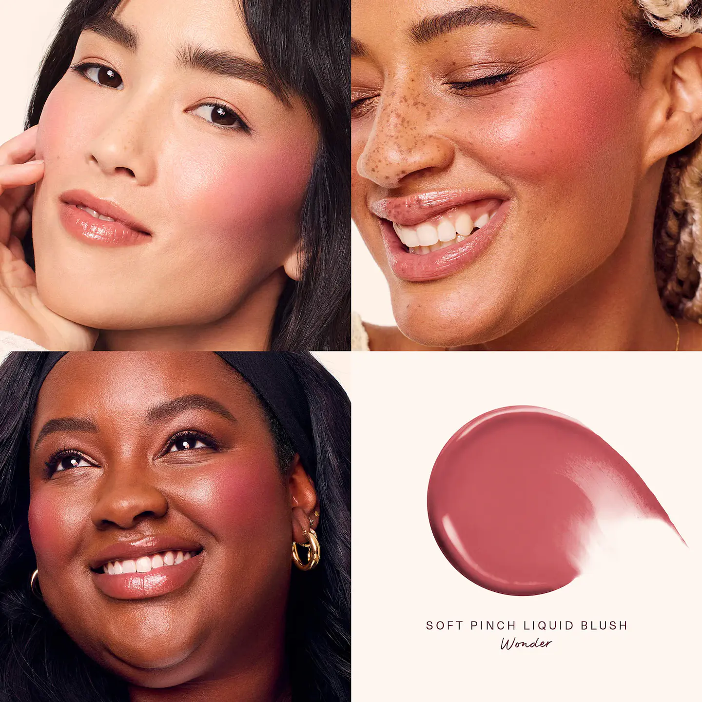 Mini Soft Pinch Liquid Blush- Wonder  2