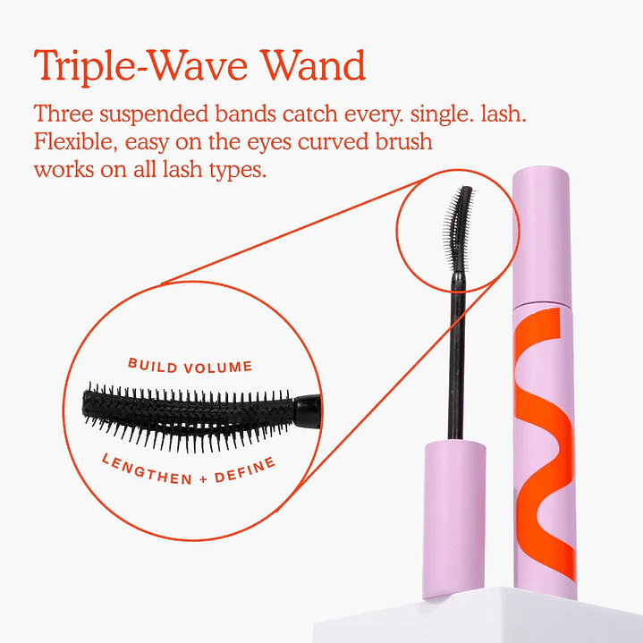 MINI Beauty MakeWaves Lengthening + Volumizing Mascara 2
